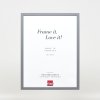 Эффектная деревянная рама профиль 35 антрацит 23x70 см обычное стекло