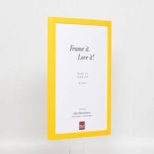 Деревяна рамка Top Cube 23x70 см жовте акрилове скло