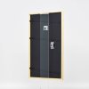 Эффектная рамка из массива дерева профиль 20 орех коричневый 24x30 см обычное стекло