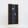 Эффектная деревянная рамка профиль 32 светло-коричневый 24x30 см обычное стекло