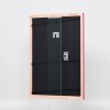 Эффектная деревянная рамка профиль 89 фиолетовый 24x30 см обычное стекло