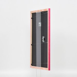 Эффектная деревянная рамка профиль 89 фиолетовый 24x30 см акриловое стекло