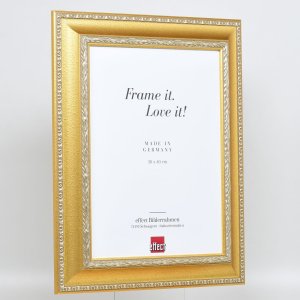 Эффект барокко фоторамка профиль 31 золото 24x30 см антибликовое стекло