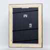 Ефект деревяної рами профіль 95 чорний 24x30 см акрилове скло