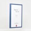 Эффектная деревянная рамка профиль 35 синий 25x30 см обычное стекло