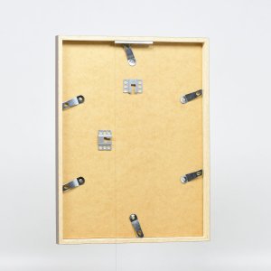 Эффектная деревянная рамка профиль 35 коричневый 25x30 см обычное стекло