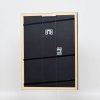 Эффектная деревянная рама профиль 38 серый 25x30 см антибликовое стекло
