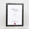 Эффектная фоторамка 2312 серебро глянец 25x30 см акриловое стекло