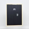 Эффектная деревянная рамка профиль 2210 белый 25x35 см обычное стекло