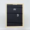 Эффектная деревянная рамка профиль 21 синий 25x35 см обычное стекло