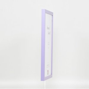 Эффектная деревянная рама Top Cube 25x35 см сиреневое антибликовое стекло