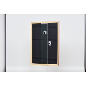 Ефект деревяної рами профіль 38 коричневий 25x35 см акрилове скло