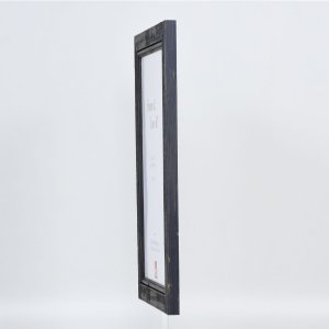 Эффектная фоторамка из массива дерева 2240 черная 25x35 см музейное стекло