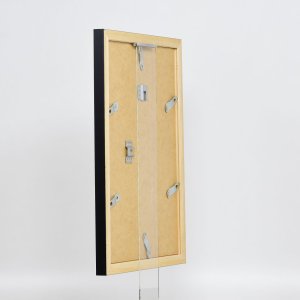Ефектна деревяна рама Top N чорна 25x50 см звичайне скло