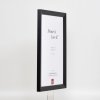 Ефектна деревяна рама Top N чорна 25x50 см звичайне скло