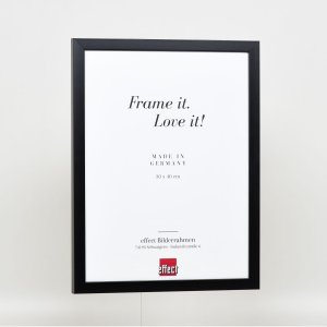 Деревянная рама Top Cube 25x50 см черное антибликовое стекло