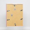 Эффектная деревянная рамка профиль 35 красный 25x50 см обычное стекло + разделитель
