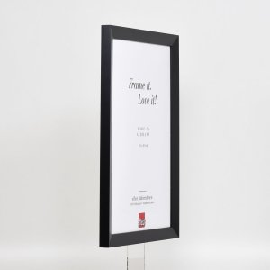 Эффектная деревянная рама Топ N черный 25x50 см музейное стекло