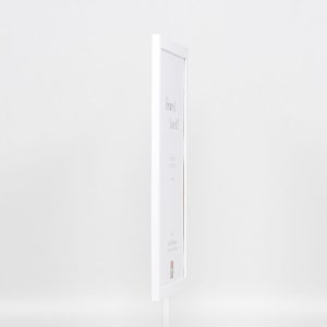 Эффектная деревянная рамка профиль 2210 белый 25x60 см акриловое стекло