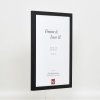 Деревяна рамка Top Cube 25x60 см чорне антиблікове скло