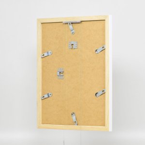Ефектна деревяна рама Top N біле акрилове скло 25x60 см