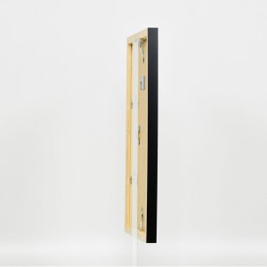 Деревяна рамка Top Cube 25x60 см, чорне музейне скло