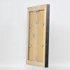 Эффектная рама из массива дерева профиль 28 золото 25x60 см акриловое стекло