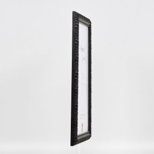 Эффектная деревянная рама профиль 94 черный 25x80 см антибликовое стекло