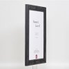 Рамка для картини з масиву дерева з ефектом 2240 чорна 25x80 см звичайне скло