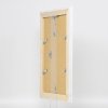 Эффектная фоторамка из массива дерева 2240 белая 25x80 см обычное стекло