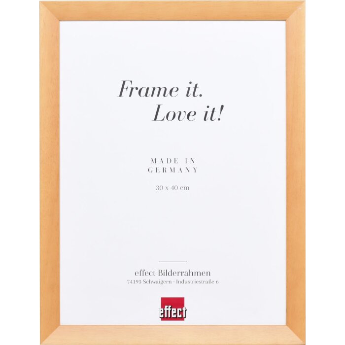 Эффектная деревянная рама Top N birch 25x80 см музейное стекло