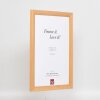 Эффектная деревянная рама Top N birch 25x80 см музейное стекло