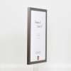 Деревянный каркас Top Cube 27x48 см платиновое обычное стекло