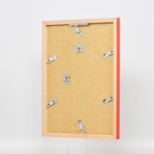 Деревянная рама Top Cube 27x48 см красное антибликовое стекло
