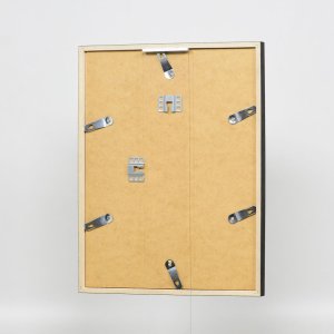 Эффектная деревянная рамка профиль 35 черный 28x35 см обычное стекло + разделитель