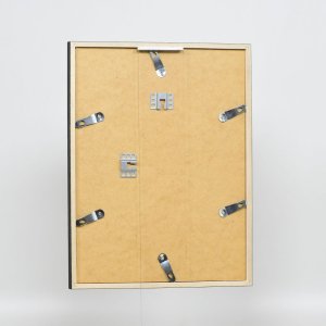 Эффектная деревянная рамка профиль 35 черный 28x35 см обычное стекло + разделитель