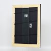 Эффектная рама из массива дерева профиль 30 черный 28x35 см антибликовое стекло