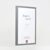 Эффектная деревянная рама профиль 35 антрацит 29,7x42 см обычное стекло