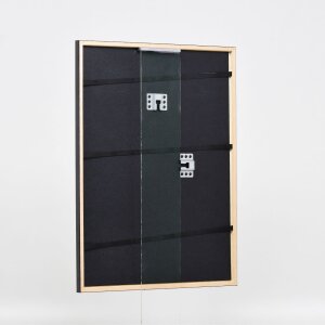 Эффектная деревянная рамка профиль 23 красный 30x30 см акриловое стекло