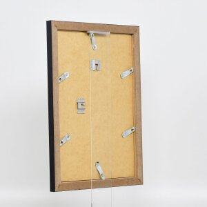 Эффектная фоторамка 2311 серебро глянец 30x30 см антибликовое стекло