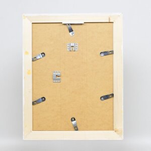 Эффектная фоторамка из массива дерева 2240 белая 30x30 см акриловое стекло