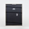 Эффектная деревянная рама профиль 23 синий 30x40 см антибликовое стекло