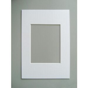 Walther passe-partout с косым срезом 15x20 см (10x15 см) белый полярный