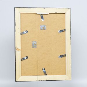 Рамка для картини з акрилового скла 2240 чорного кольору 30x40 см з ефектом масиву дерева