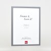 Эффектная деревянная рама профиль 35 антрацит 30x45 см обычное стекло