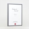 Эффектная деревянная рама профиль 35 антрацит 30x45 см обычное стекло