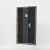 Эффектная рама из массива дерева профиль 25 синий 30x45 см антибликовое стекло