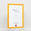 Эффектная деревянная рама профиль 89 светло-коричневый 30,5x91,5 см акриловое стекло