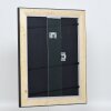 Эффектная деревянная рама профиль 95 черный 30,5x91,5 см акриловое стекло