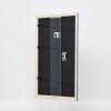 Эффектная деревянная рама профиль 32 серо-голубой 30,5x91,5 см музейное стекло